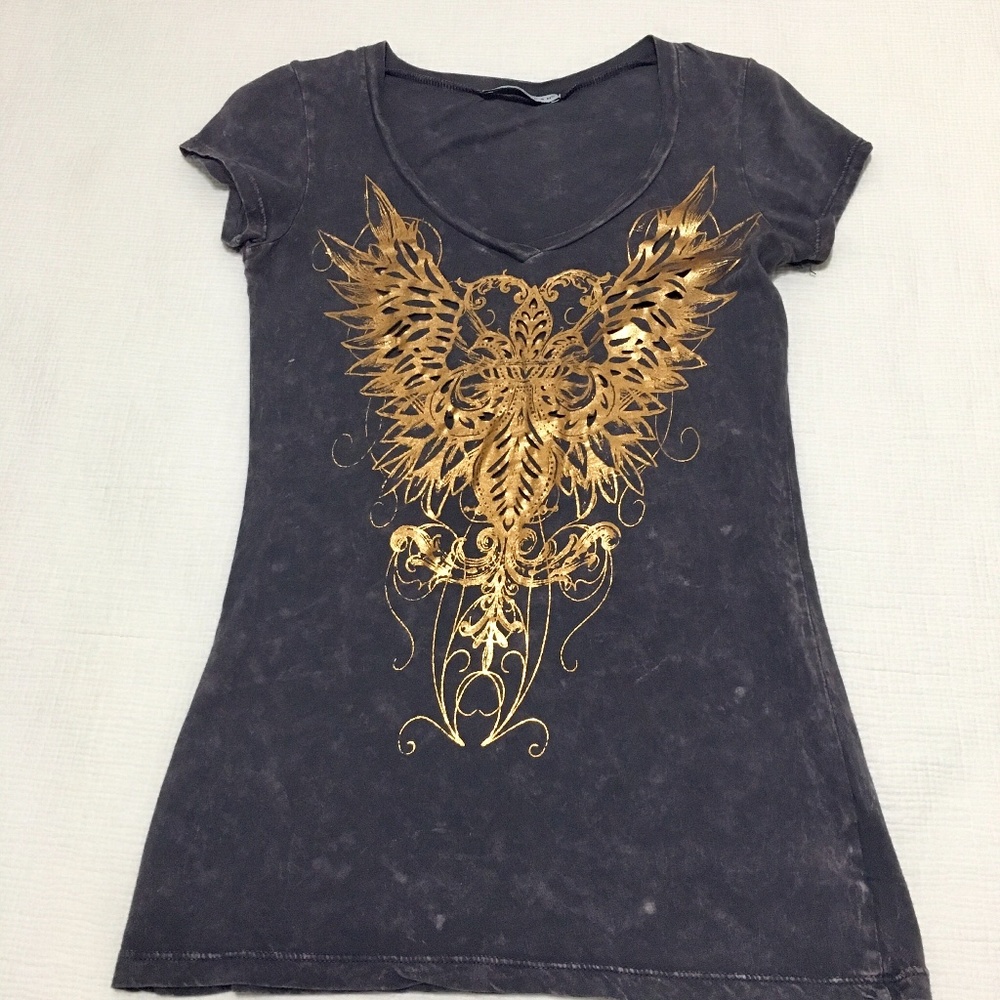 🌻 Bui Yah Kah Tees Short Sleeve Gray